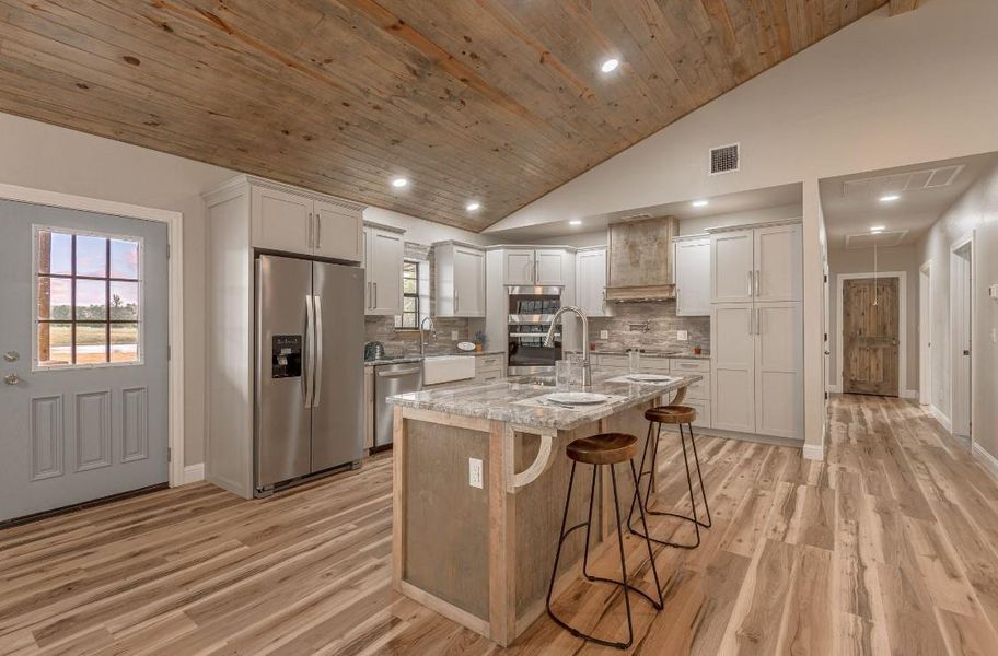 Furnished interior view inside a new home in , Groveton (Image 12).