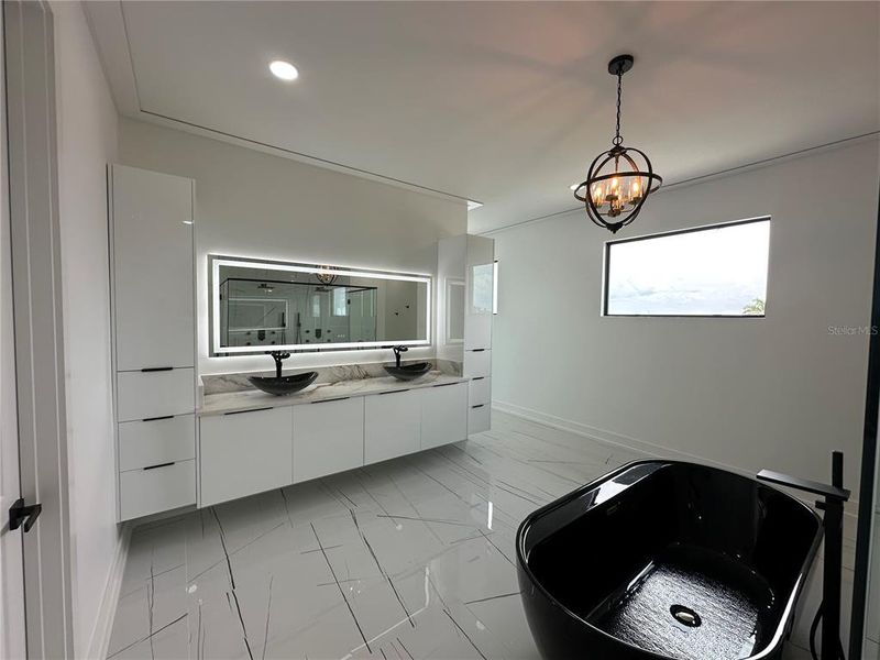 Furnished interior view inside a new home in , St. Petersburg (Image 44).