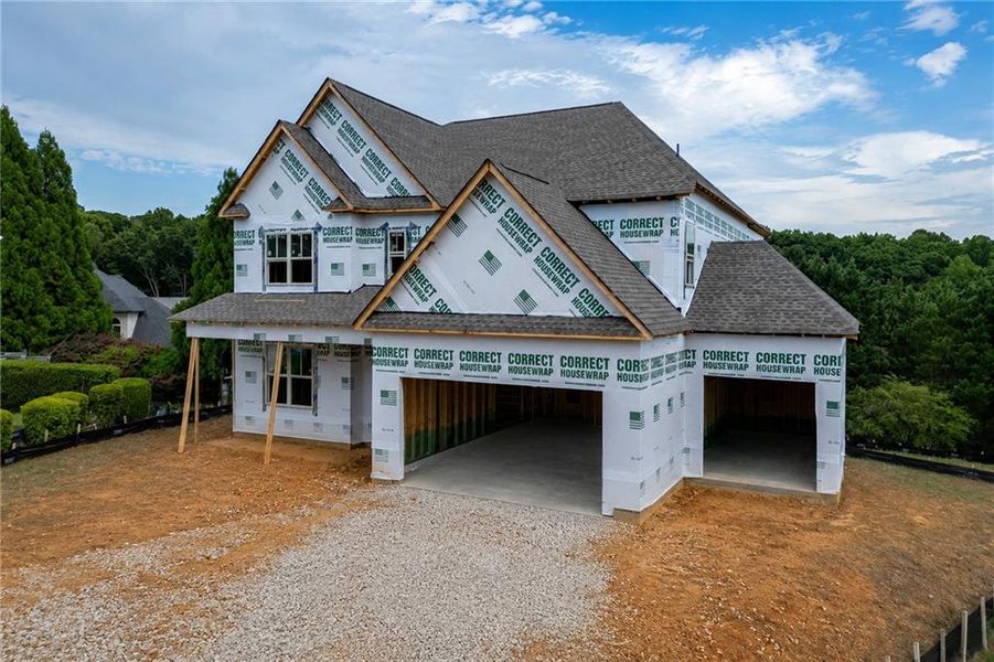In-progress construction of a new home in , Jefferson, GA (Image 5). In-progress construction of a new home in , Jefferson, GA (Image 5).