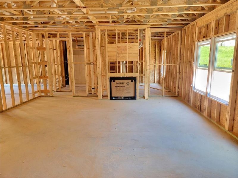 Spacious, unfurnished interior of a new home in The Estates at Casteel, Bethlehem (Image 5).
