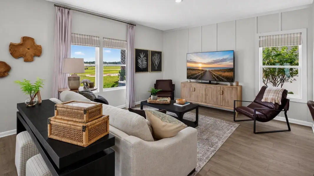 Furnished interior view inside a new home in Rookery, Green Cove Springs (Image 8).