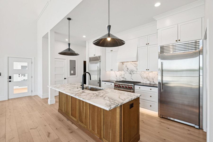 Furnished interior view inside a new home in , Charleston (Image 8).