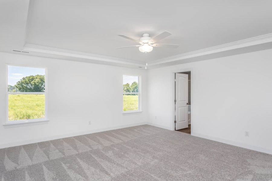 Spacious, unfurnished interior of a new home in Daniel Farms, Benson (Image 16). Spacious, unfurnished interior of a new home in Daniel Farms, Benson (Image 16).