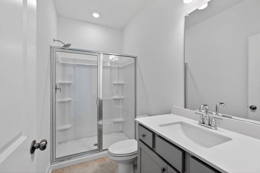 Furnished interior view inside a new home in Bailey Fence, Dacula (Image 12).