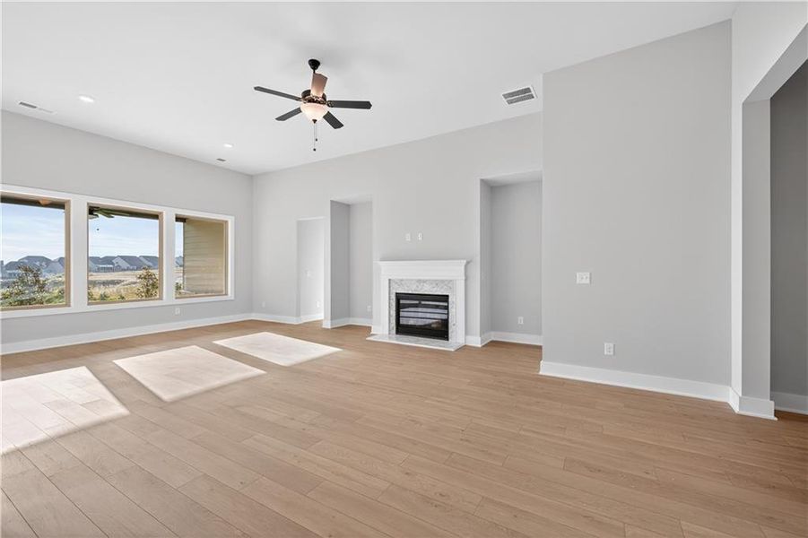 Spacious, unfurnished interior of a new home in The Manor at Gainesville Township, Gainesville (Image 26).