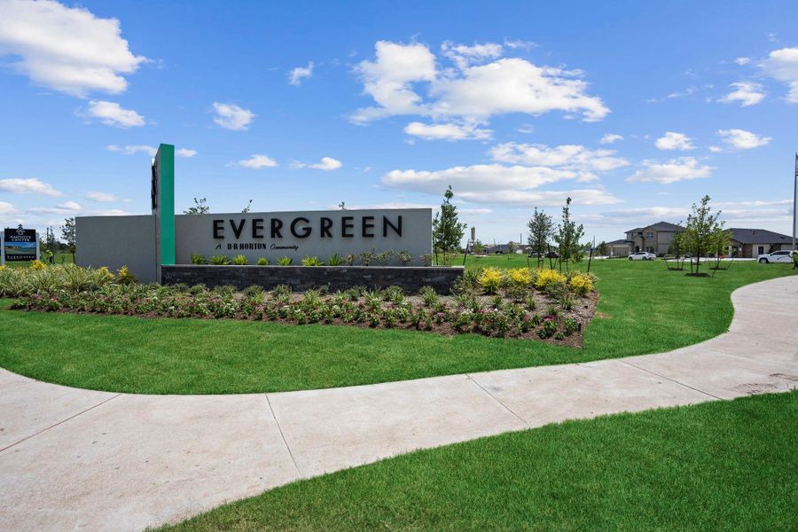 EVERGREEN ENTRANCE EVERGREEN ENTRANCE