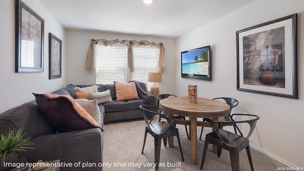 Furnished interior view inside a new home in Stonehill, San Antonio (Image 28).