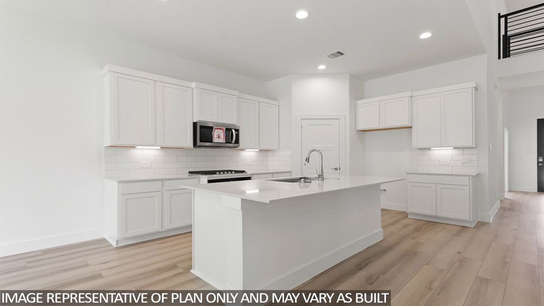 Furnished interior view inside a new home in Mill Creek Estates, Magnolia (Image 6).