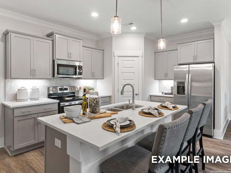 Furnished interior view inside a new home in Hannah Heights, Seguin (Image 16). Furnished interior view inside a new home in Hannah Heights, Seguin (Image 16).