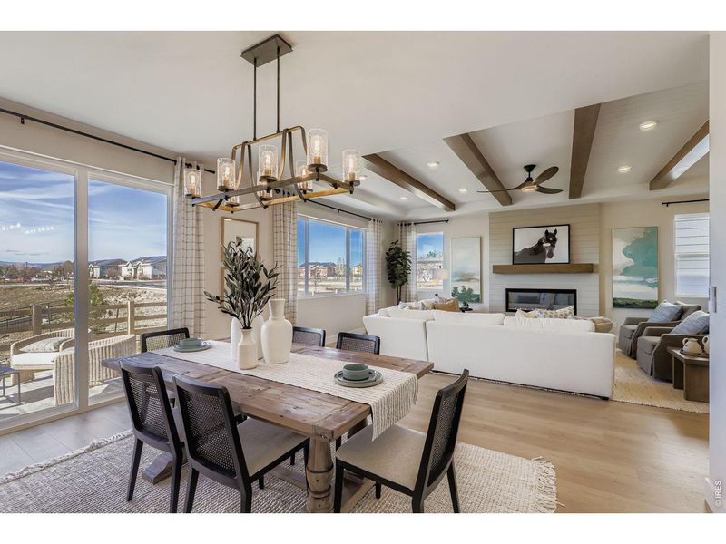 Furnished interior view inside a new home in Trevenna, Windsor (Image 12).