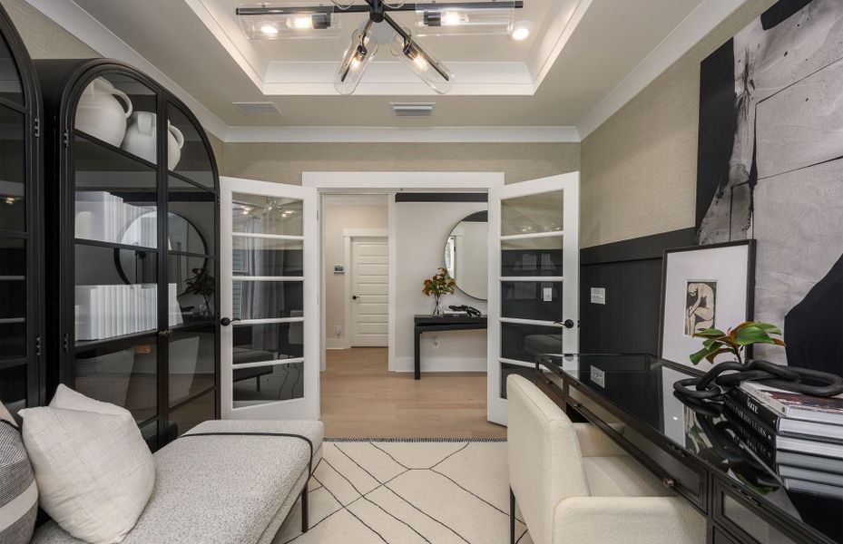 Furnished interior view inside a new home in Midpoint at New Riverside, Bluffton (Image 10). Furnished interior view inside a new home in Midpoint at New Riverside, Bluffton (Image 10).