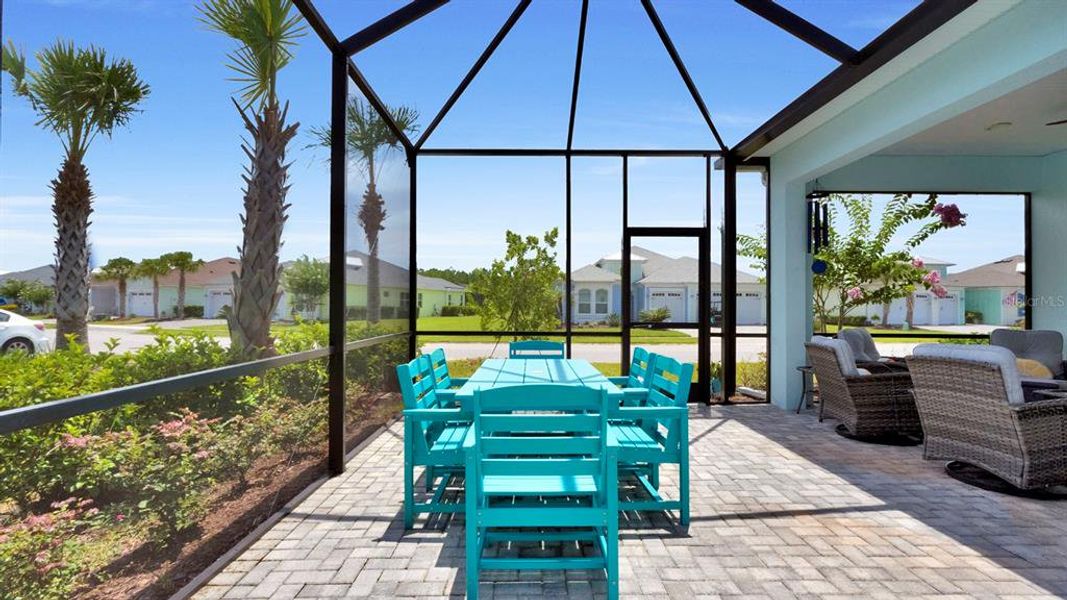 Exterior details and patio area of a home in , Daytona Beach (Image 21). Exterior details and patio area of a home in , Daytona Beach (Image 21).