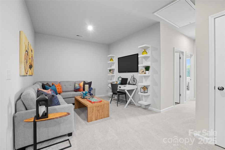 Representational only. Actual exterior elevation and interior finishes can vary.