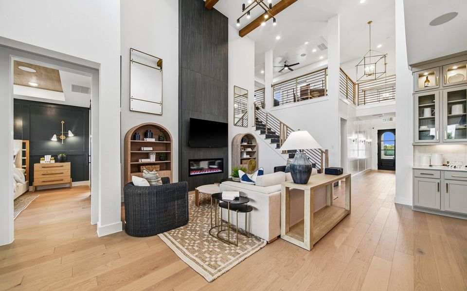 Furnished interior view inside a new home in Midline, Webster (Image 7).