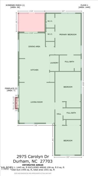 46-2975 Carolyn Dr Floor Plan-1 46-2975 Carolyn Dr Floor Plan-1