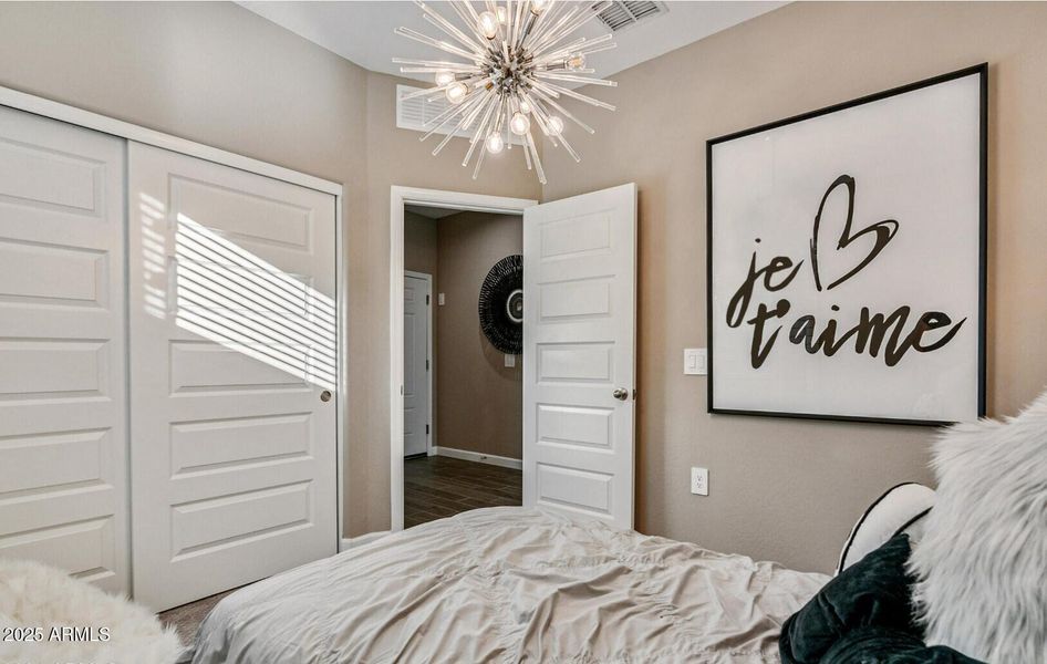 Dove - Bedroom 2 - Model Home Pic..