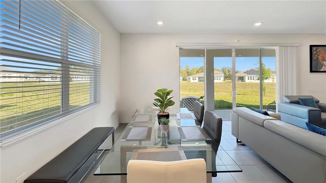 Furnished interior view inside a new home in , Davenport (Image 11).