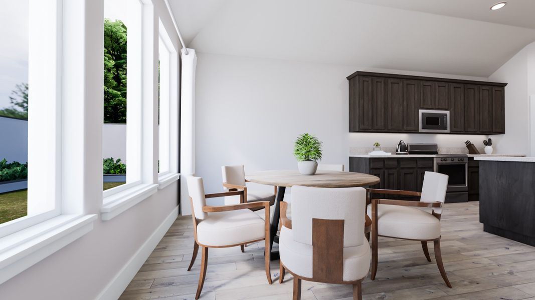 Representative furnished interior of a home built from the Carson by Tri Pointe Homes in Somerset Park, Rockwall (Image 7).