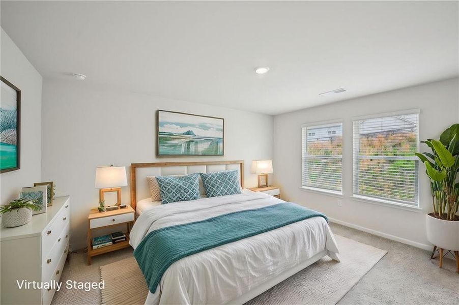 Furnished interior view inside a new home in Hawthorne Station, College Park (Image 14).