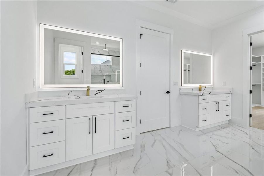 Furnished interior view inside a new home in , Grayson (Image 16).