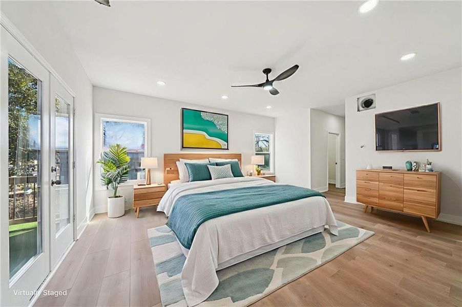 Furnished interior view inside a new home in , Atlanta (Image 13). Furnished interior view inside a new home in , Atlanta (Image 13).