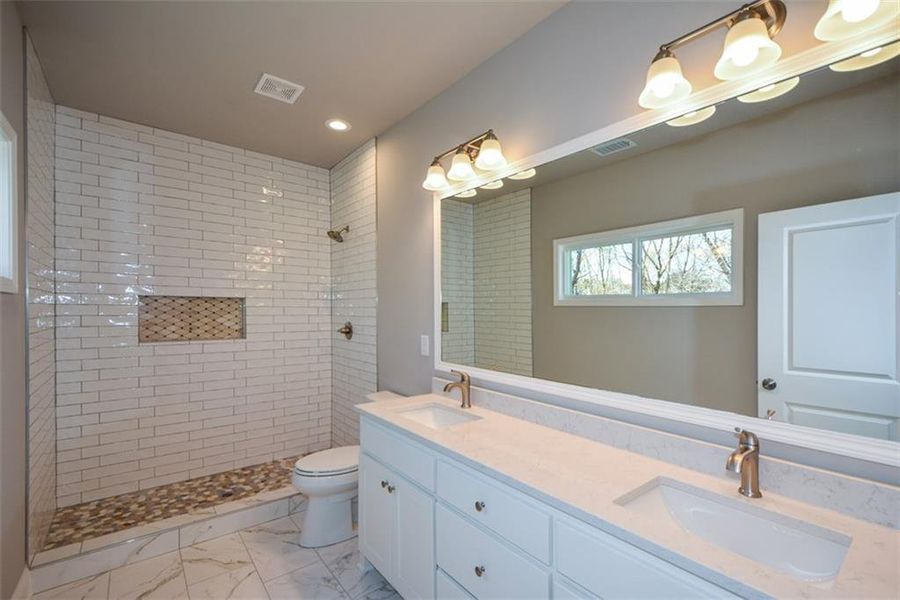 Furnished interior view inside a new home in , Winder (Image 15).