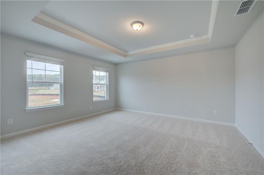 Spacious, unfurnished interior of a new home in Grandview at Millers Mill, Stockbridge (Image 25). Spacious, unfurnished interior of a new home in Grandview at Millers Mill, Stockbridge (Image 25).