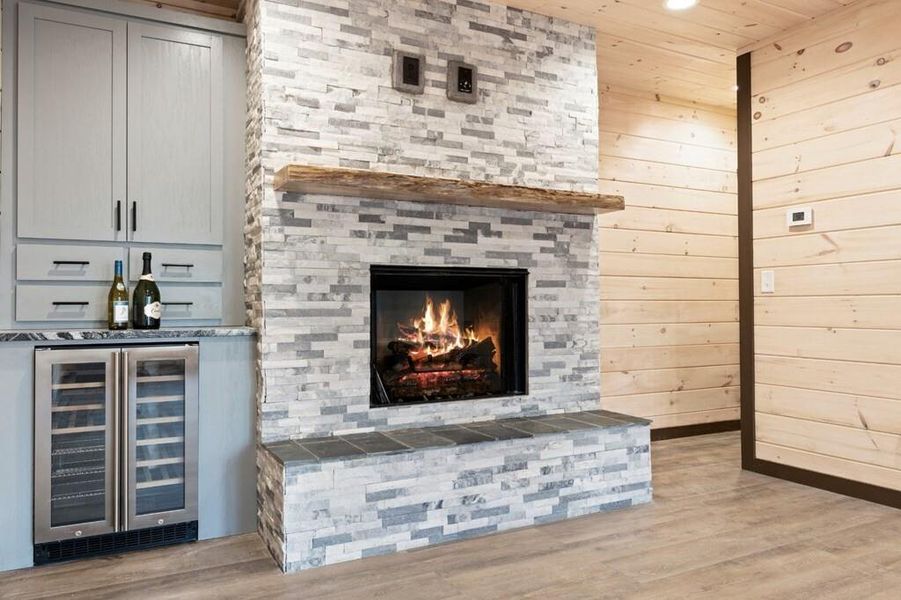 Furnished interior view inside a new home in , Blue Ridge (Image 13).