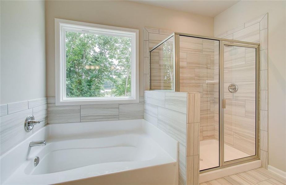 Close-up of interior finishes inside a home in Crofton Place Enclave, Snellville (Image 19).