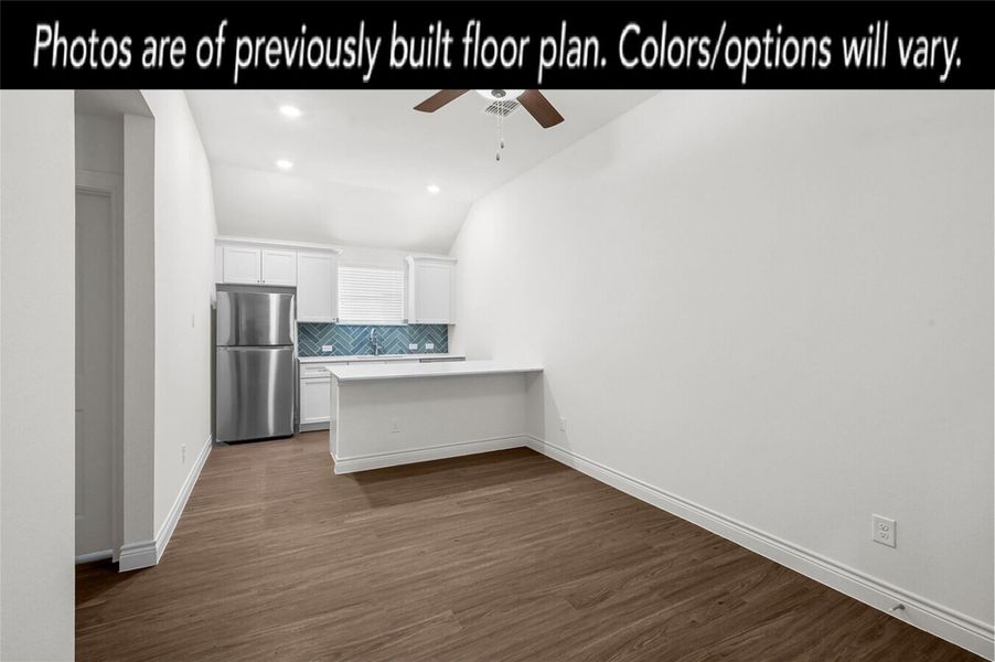 Furnished interior view inside a new home in Lexington Heights, Willis (Image 13).