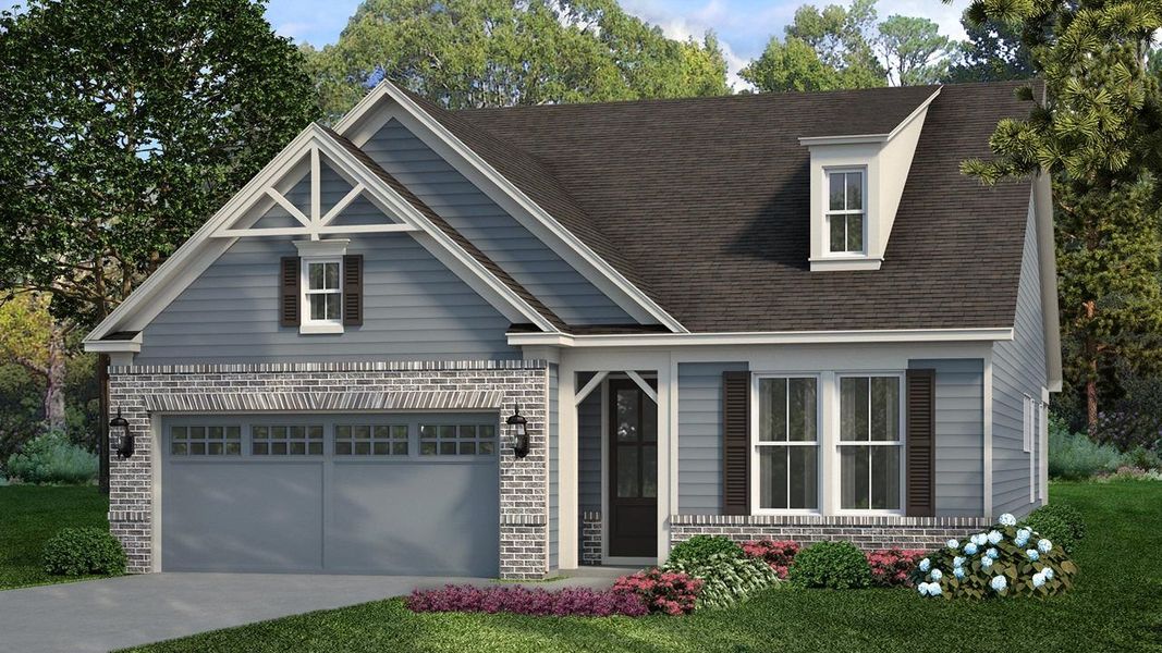 Elevation AB - Brick