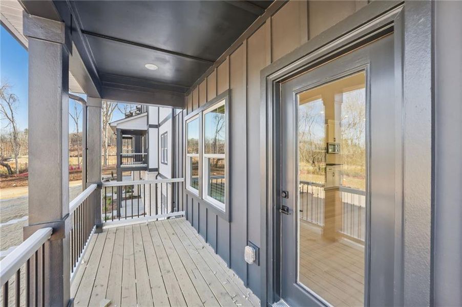 Exterior details and patio area of a home in , Cumming (Image 30).