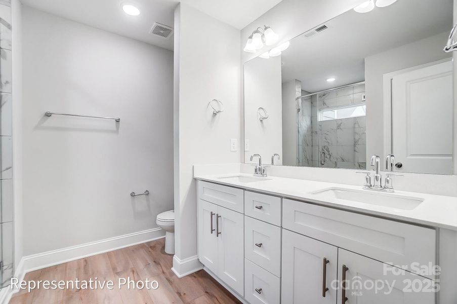 Furnished interior view inside a new home in Harrisburg Village, Harrisburg (Image 9).