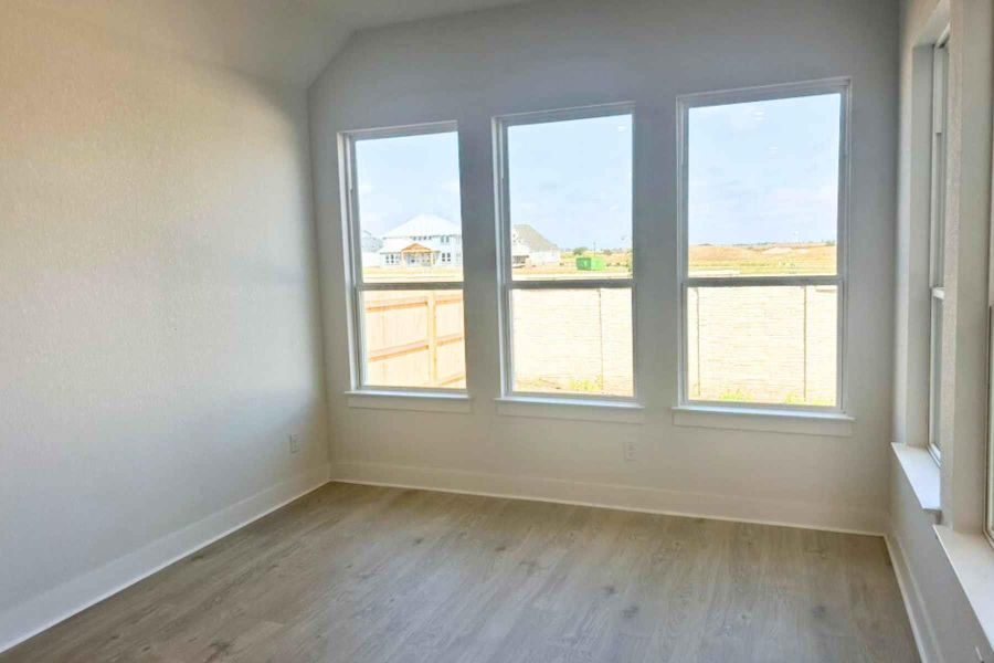Spacious, unfurnished interior of a new home in The Grove at Blackhawk, Pflugerville (Image 14). Spacious, unfurnished interior of a new home in The Grove at Blackhawk, Pflugerville (Image 14).