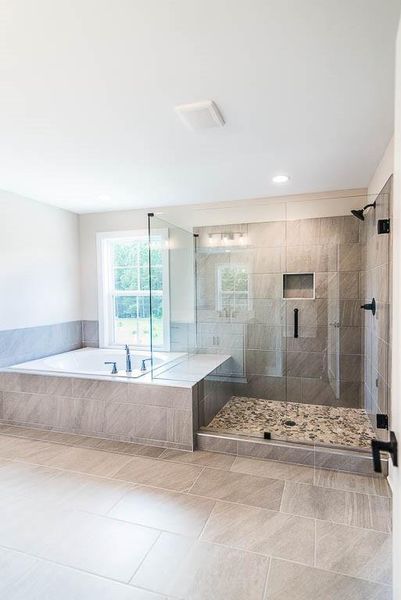 Furnished interior view inside a new home in , Decatur (Image 10).