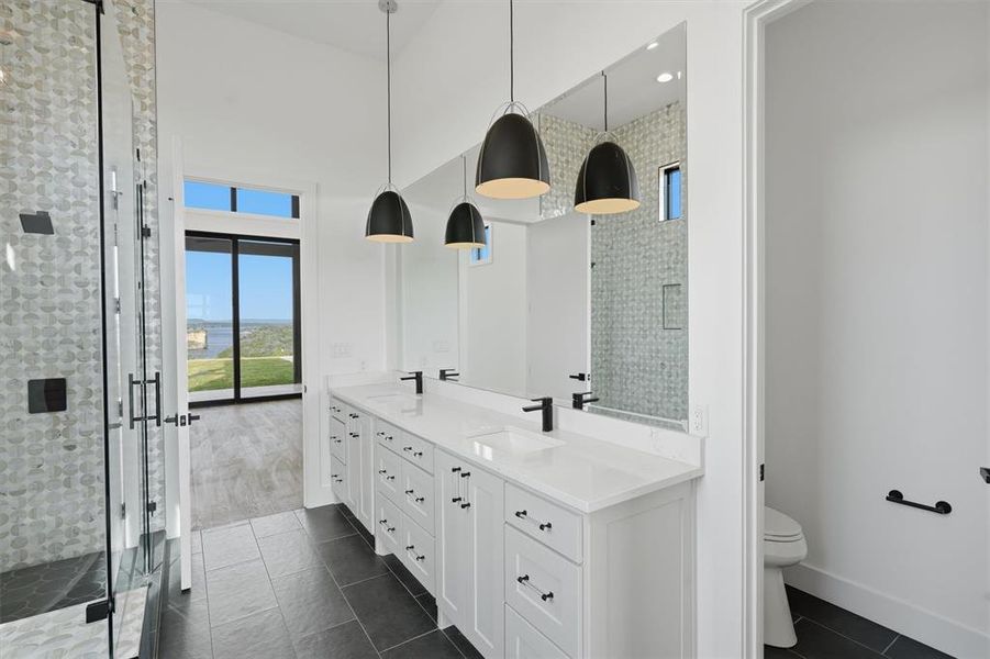 Furnished interior view inside a new home in , Graford (Image 9). Furnished interior view inside a new home in , Graford (Image 9).