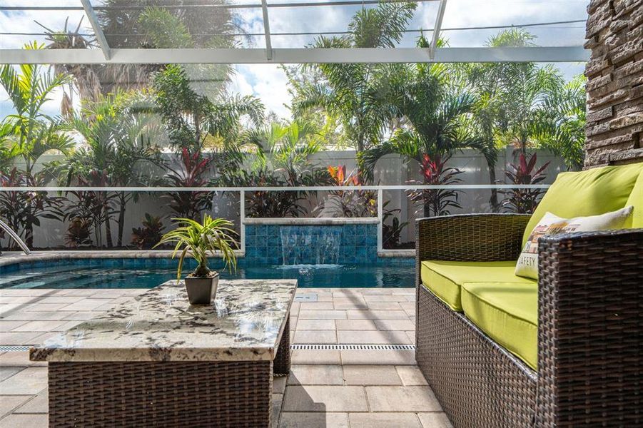 Exterior details and patio area of a home in , Safety Harbor (Image 52). Exterior details and patio area of a home in , Safety Harbor (Image 52).