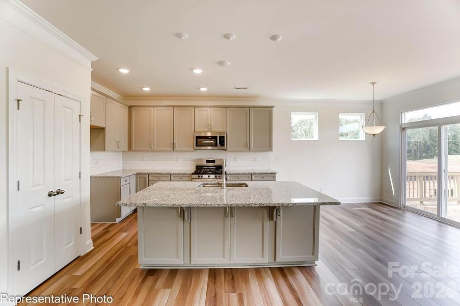 Furnished interior view inside a new home in Ashton Park, Monroe (Image 12).