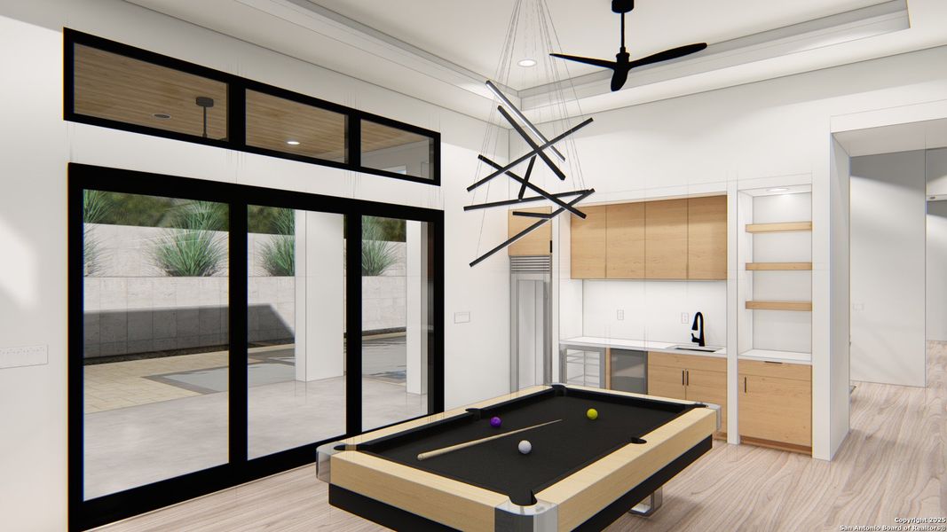 Furnished interior view inside a new home in , San Antonio (Image 11).