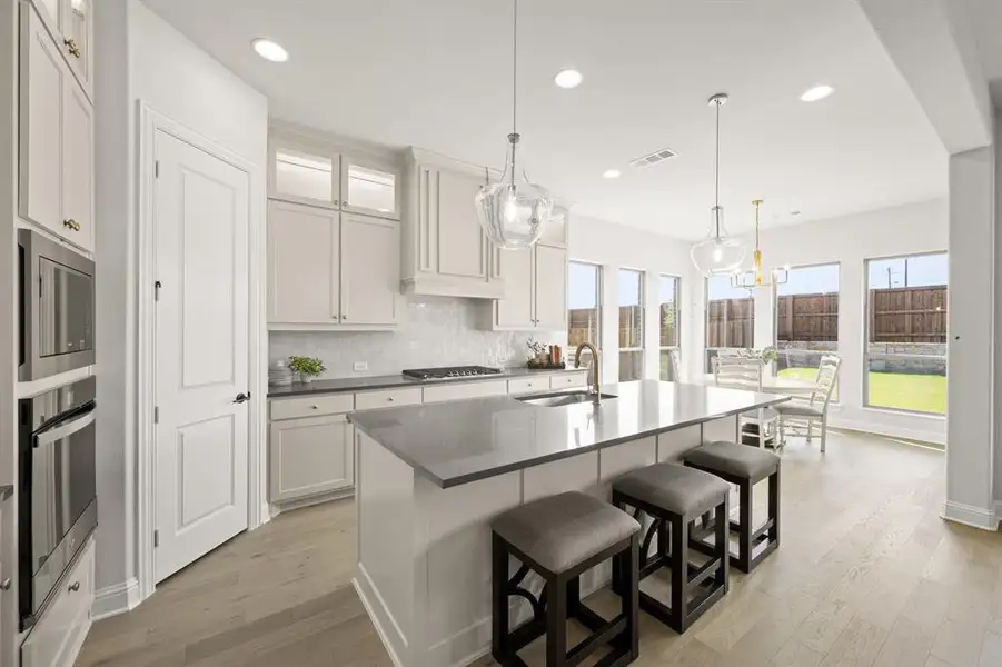 Furnished interior view inside a new home in Somerset - Phase 5, Mansfield (Image 10). Furnished interior view inside a new home in Somerset - Phase 5, Mansfield (Image 10).