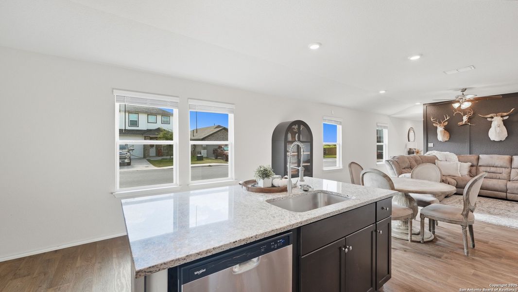 Furnished interior view inside a new home in , Floresville (Image 31).
