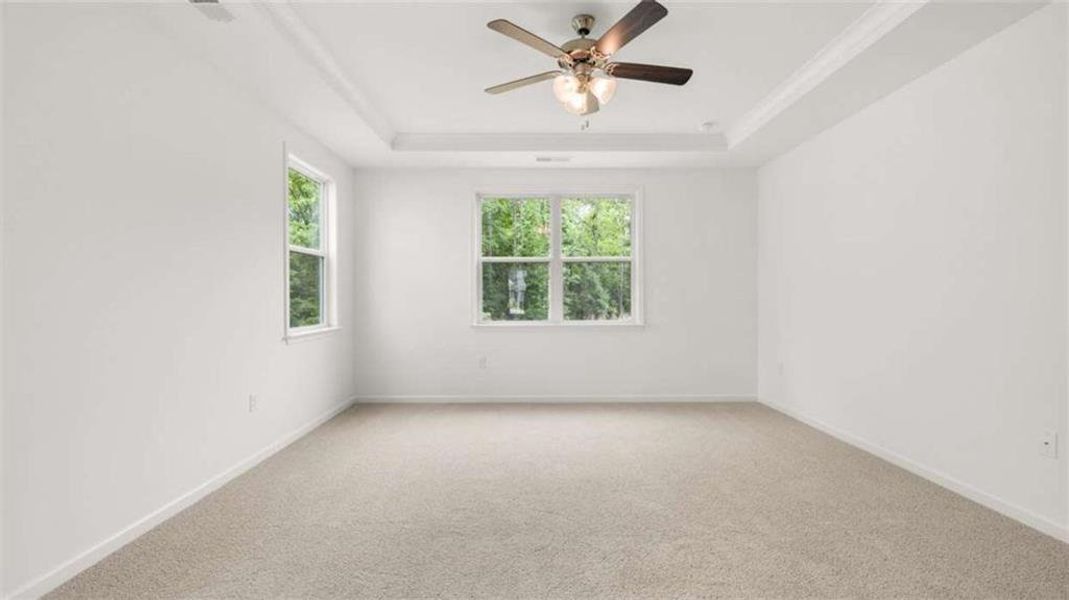 Spacious, unfurnished interior of a new home in Water Oak Estates, Lawrenceville (Image 33). Spacious, unfurnished interior of a new home in Water Oak Estates, Lawrenceville (Image 33).