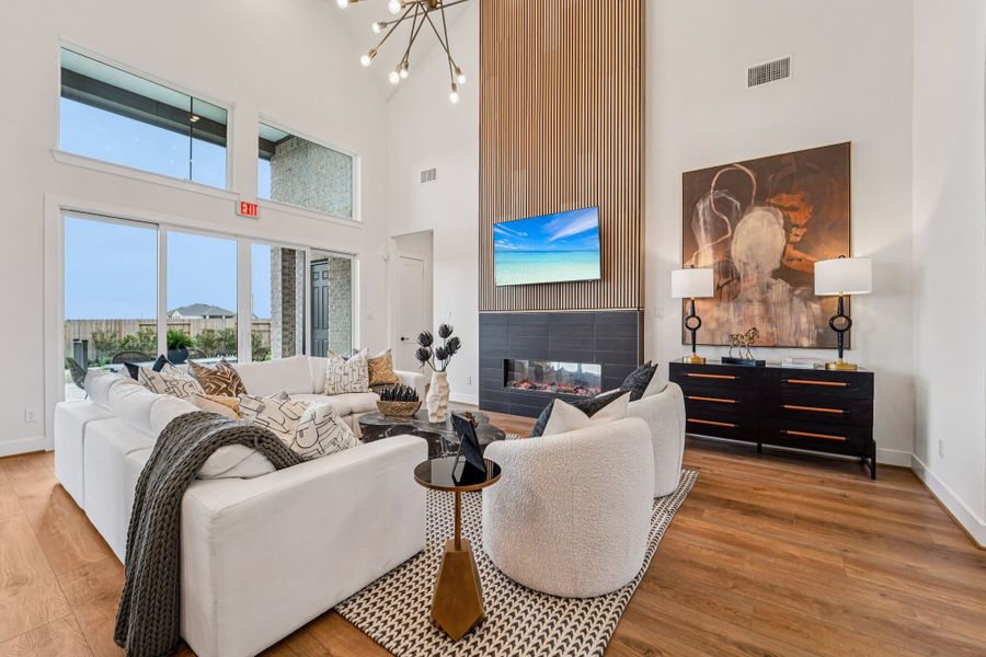 Furnished interior view inside a new home in Briarley, Montgomery (Image 35).