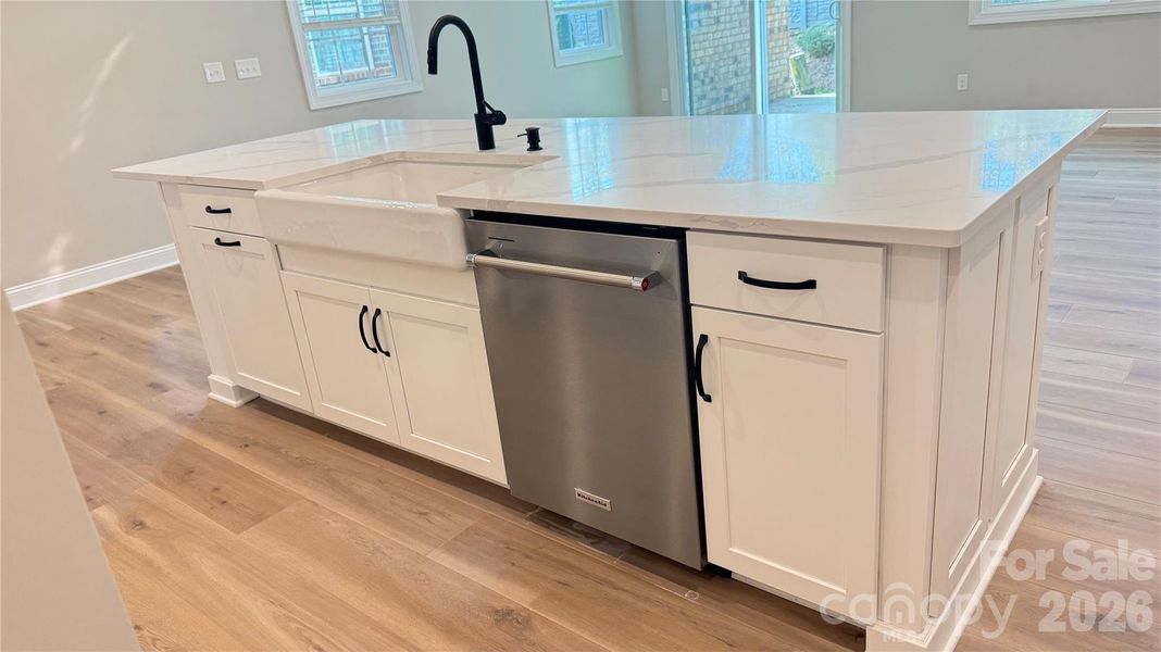 Close-up of interior finishes inside a home in The Townes at Wade Ardrey, Charlotte (Image 21).