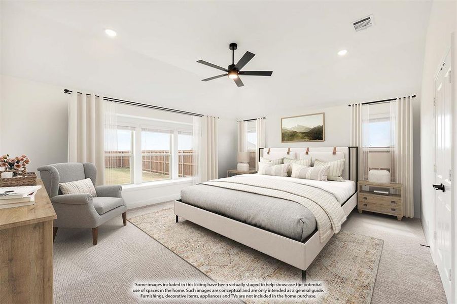 Furnished interior view inside a new home in Meraki, Forney (Image 17).