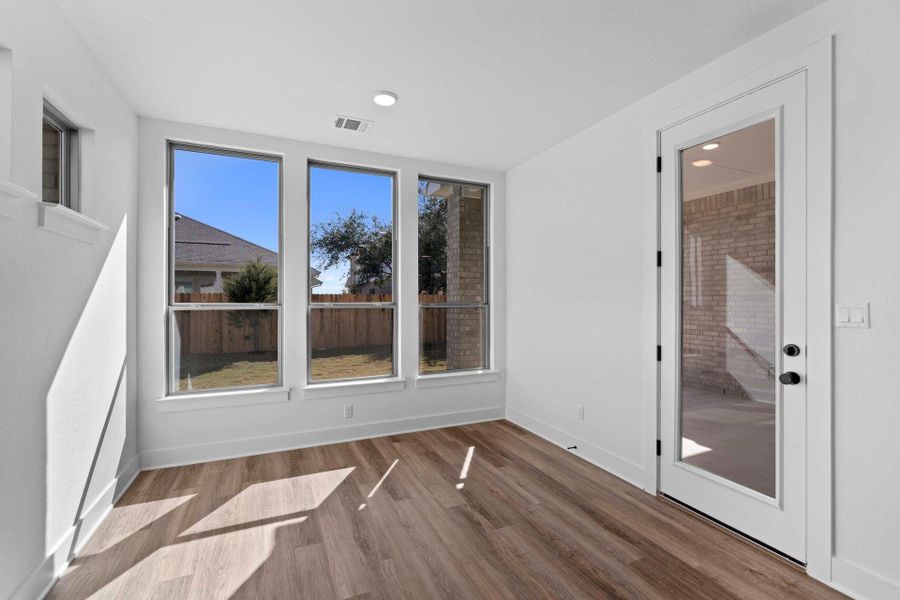 Casual Dining off of Kitchen