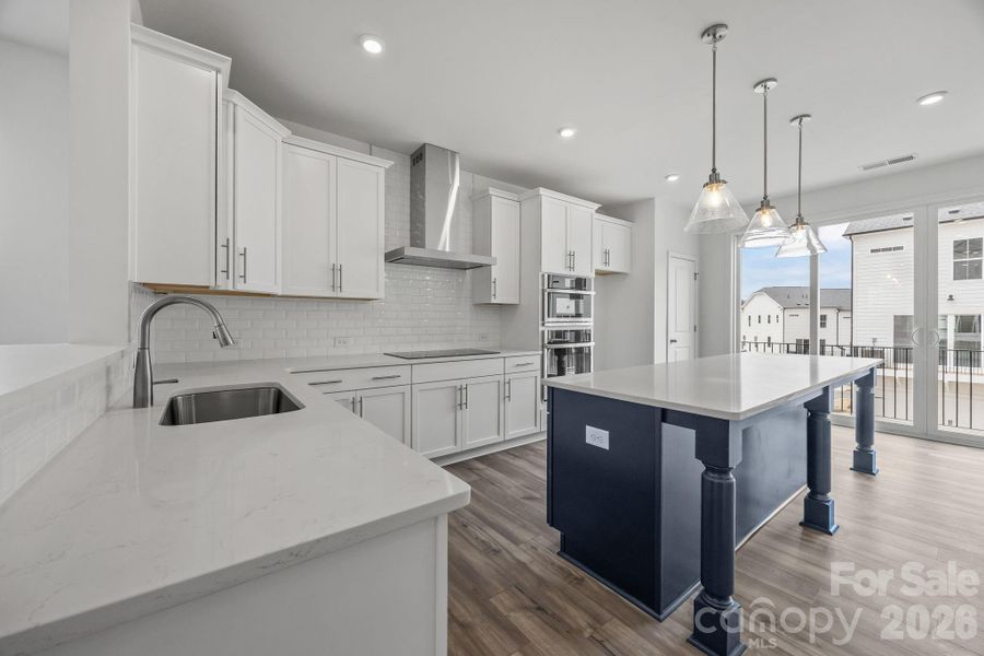 Furnished interior view inside a new home in , Charlotte (Image 11).