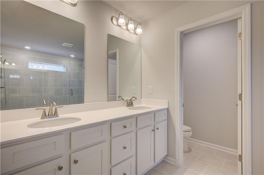 Furnished interior view inside a new home in Burchwood, Stockbridge (Image 10).