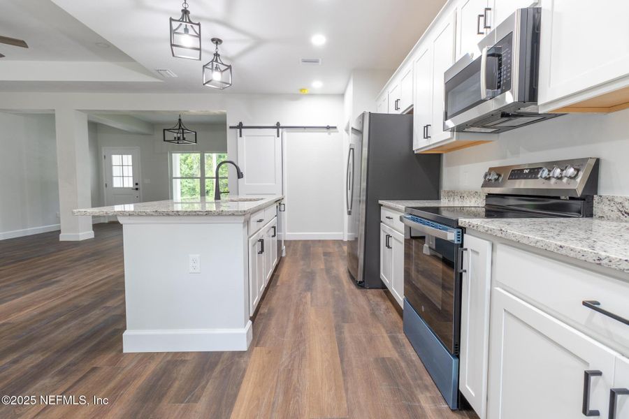 Furnished interior view inside a new home in , Melrose (Image 3).