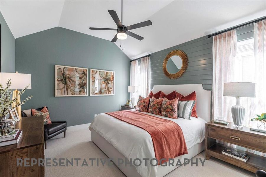 Furnished interior view inside a new home in Wellington, Haslet (Image 28).